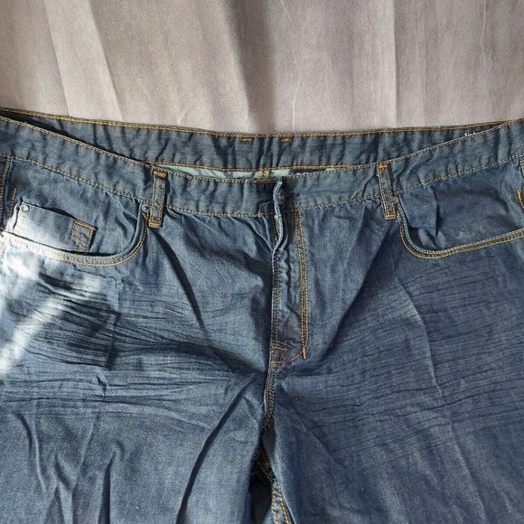 NEW Buffalo David Bitton 50×35 Six Basic Jeans Slim Straight Big and Tall - Picture 1 of 7